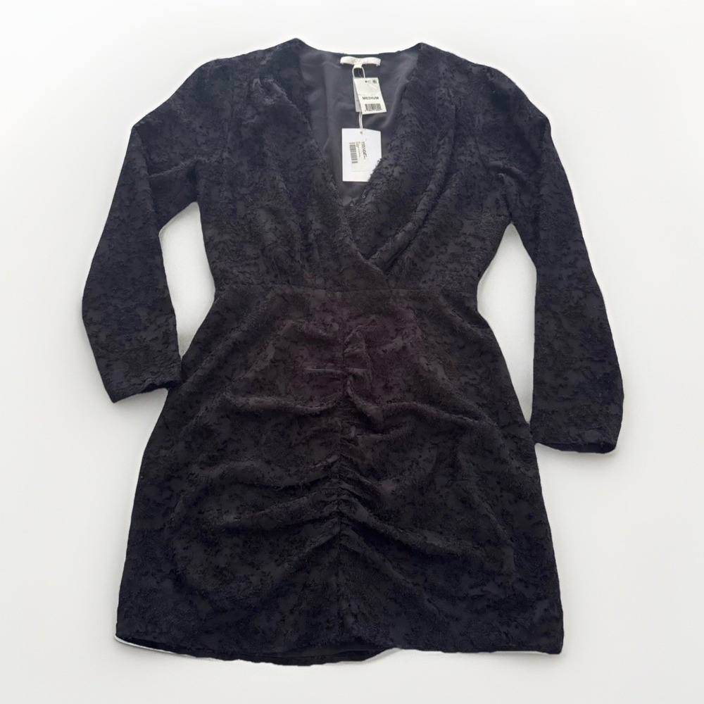 WAYF Women's Black Mini Dress‎ NWT Size Medium